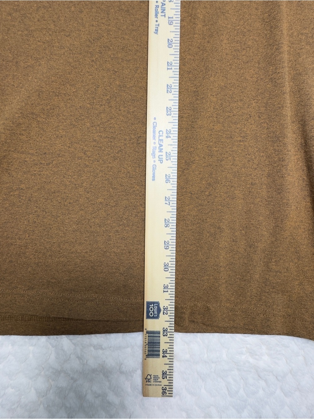 Carhartt Mens 2XL Tall Brown Pocket Tee Relaxed Fit Workwear T Shirt - Picture 6 of 6